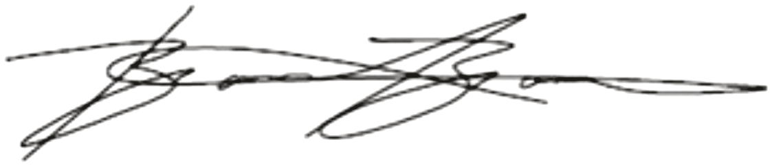 Signature of Brandon Brown